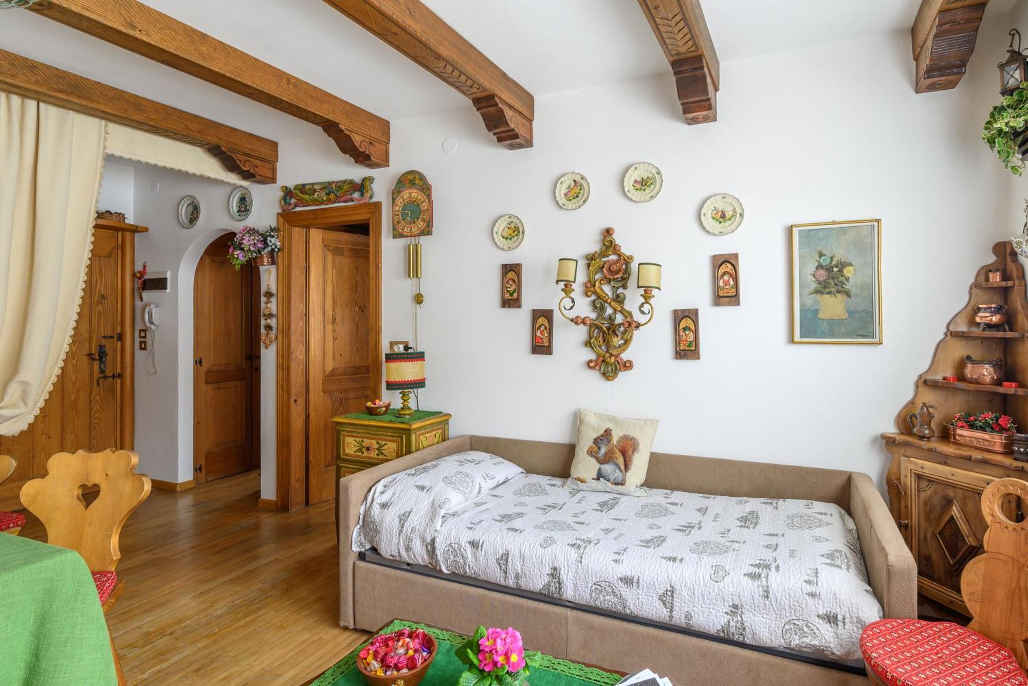 Ca' Dello Scoiattolo Daire Cortina dʼAmpezzo Dış mekan fotoğraf